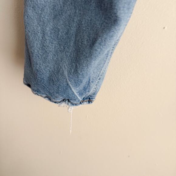 AGOLDE Medium Wash Kye Mid Rise Straight Crop Jeans Size 29 - Picture 2 of 8